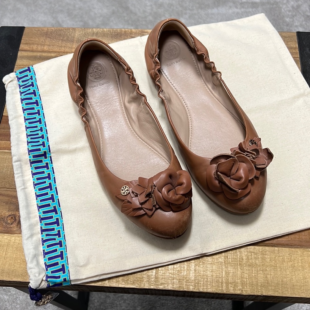 Tory Burch ballet flats.